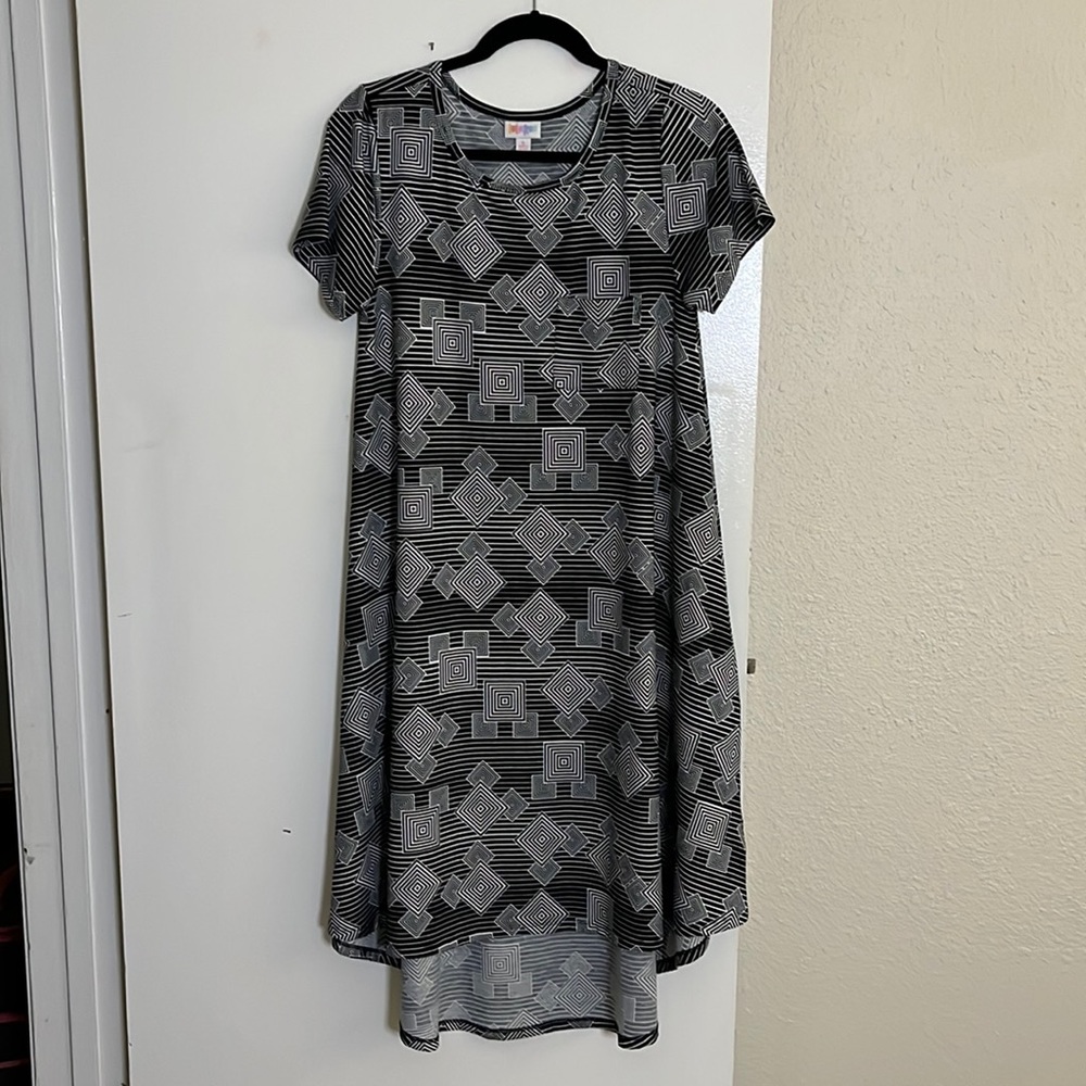 LuLaRoe Rare Disney Print Dress Mickey Mouse